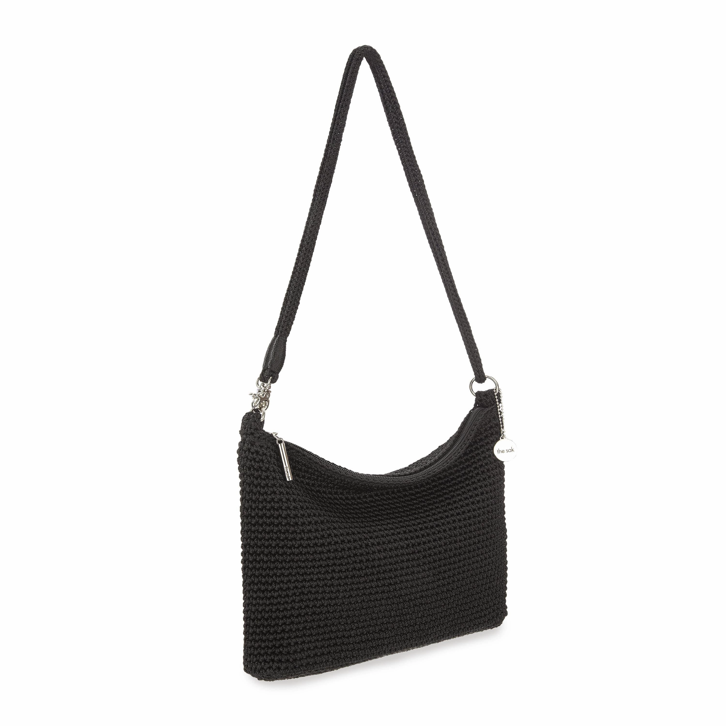 Lumi Crossbody - Hand Crochet - Black
