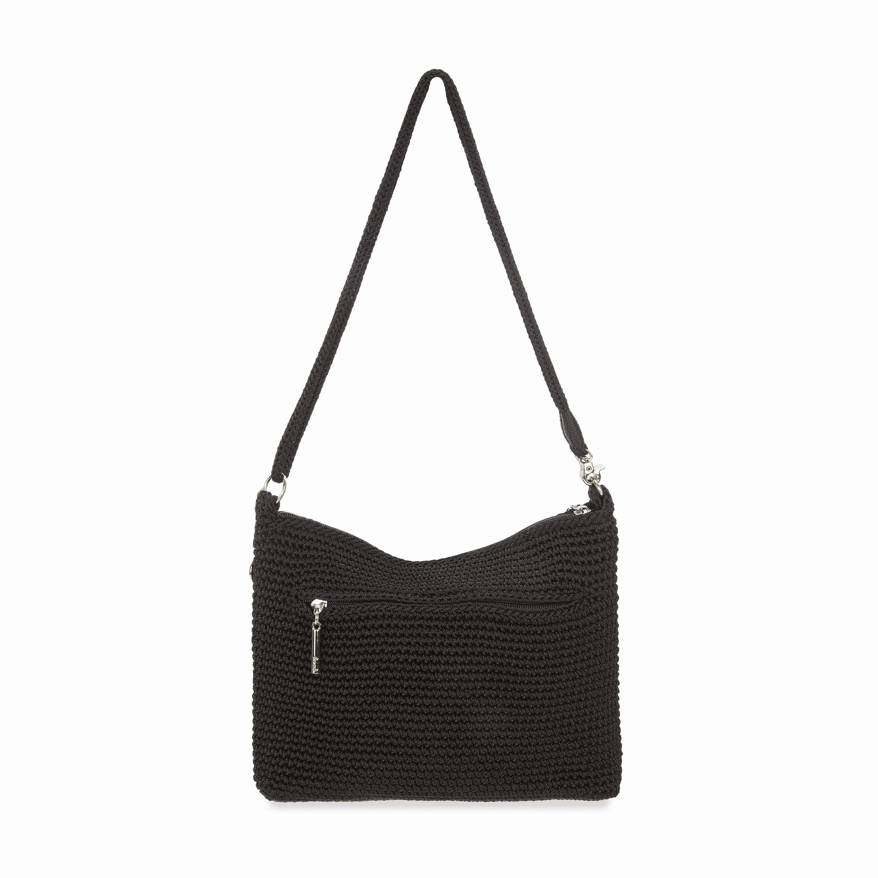 Lumi Crossbody - Hand Crochet - Black