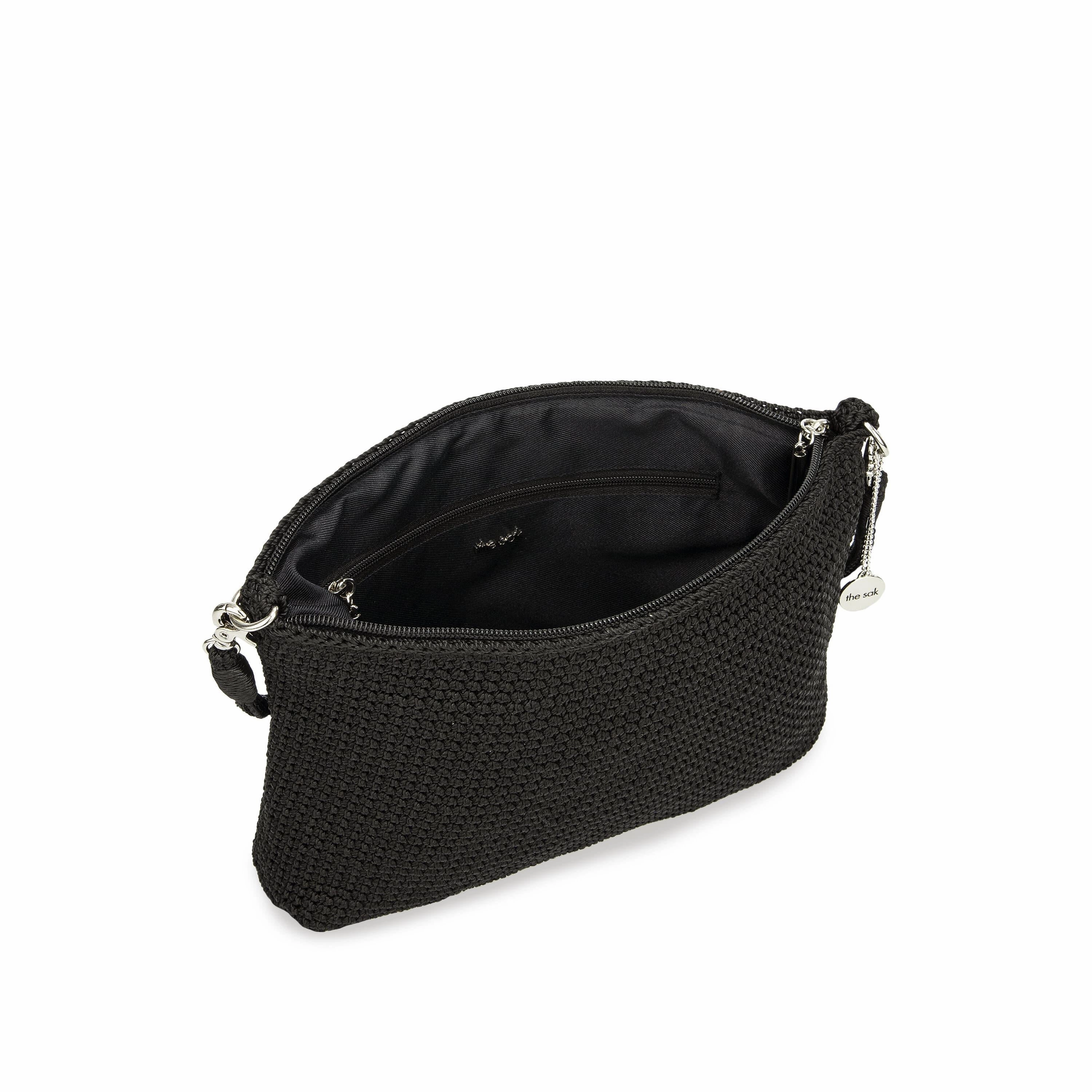 Lumi Crossbody - Hand Crochet - Black
