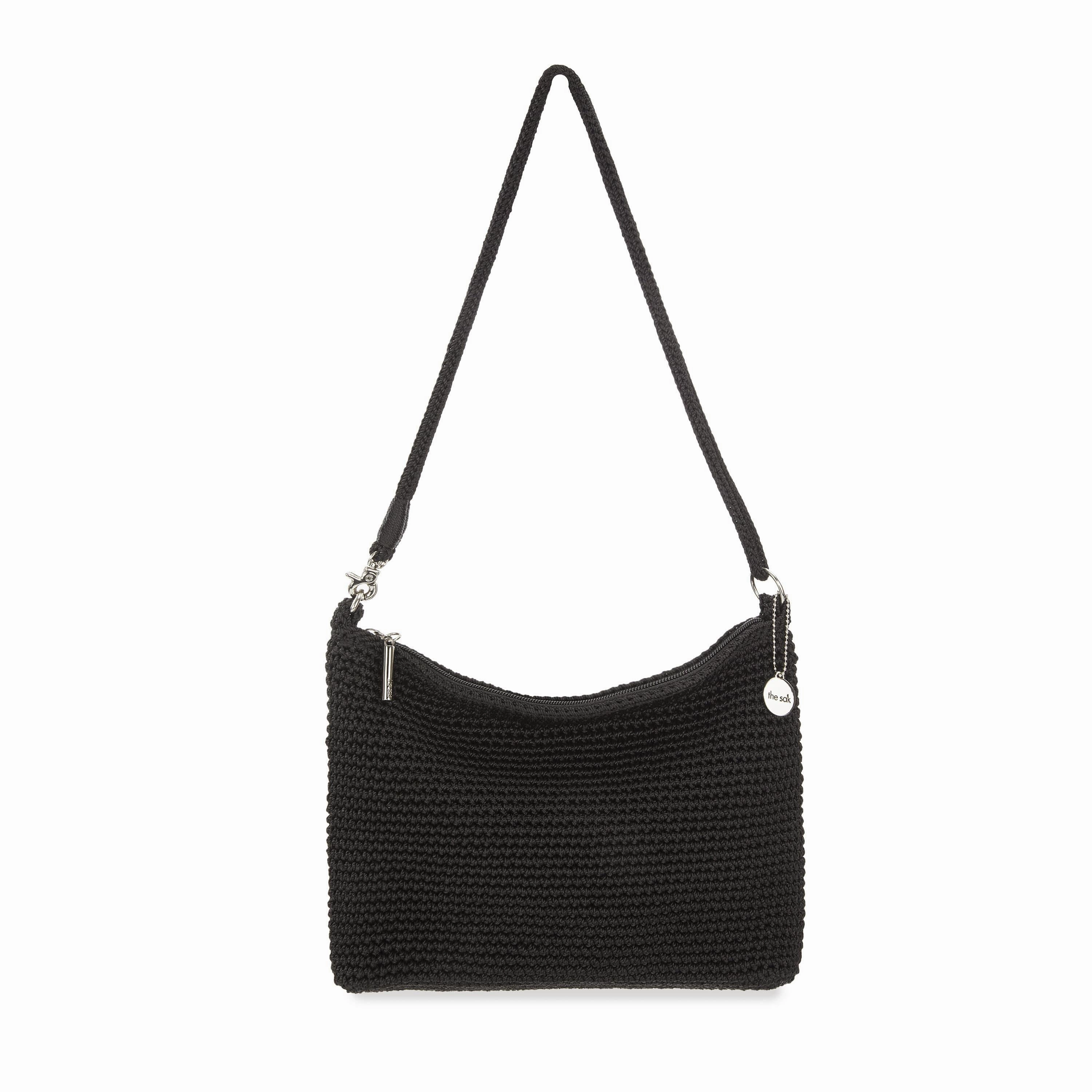Lumi Crossbody - Hand Crochet - Black