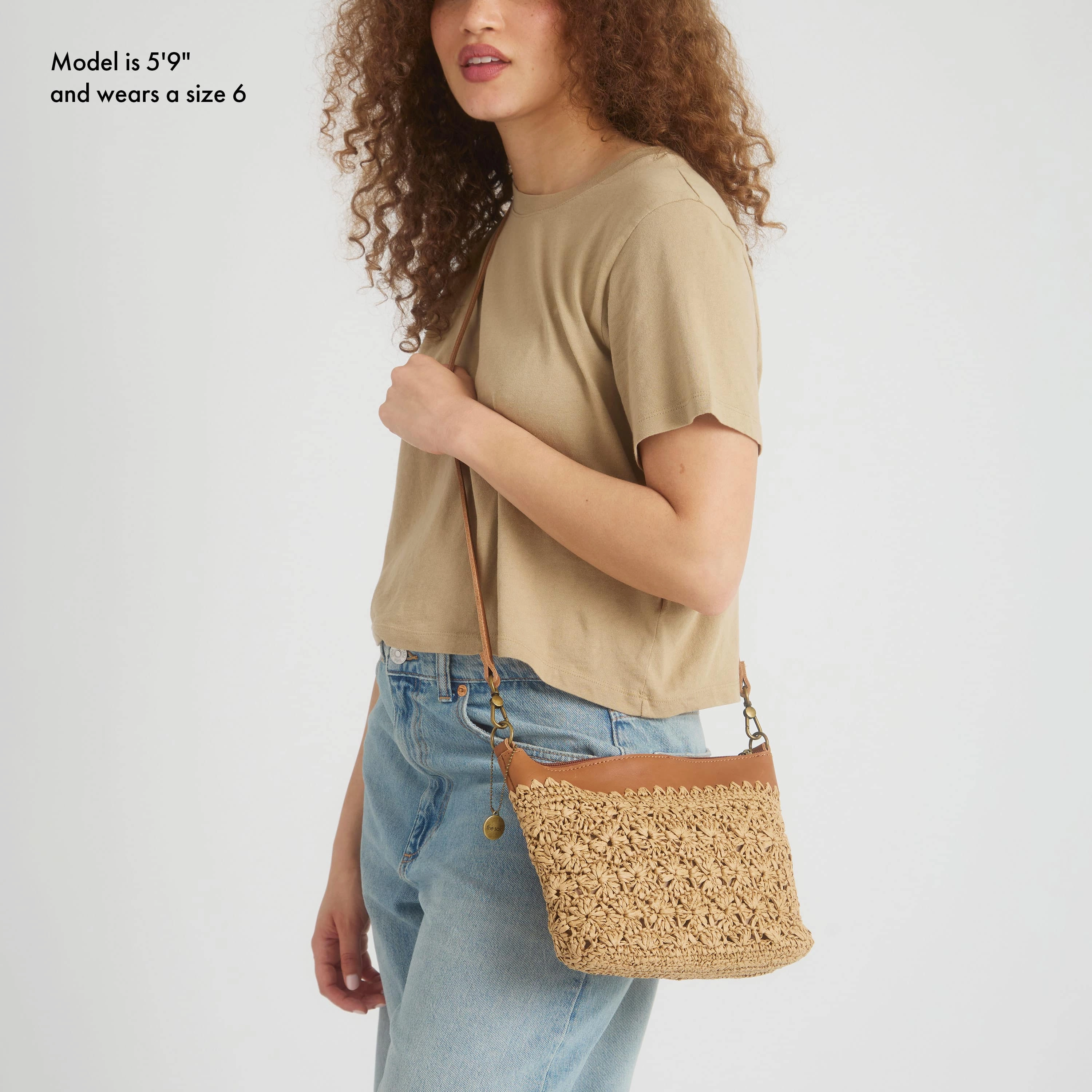 Lumi Crossbody - Straw - Natural Primrose