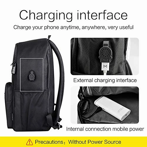 Luminous School Backpack,Ezonteq Anime Cartoon Music Boy Shoulder Laptop Travel Bag Daypack College