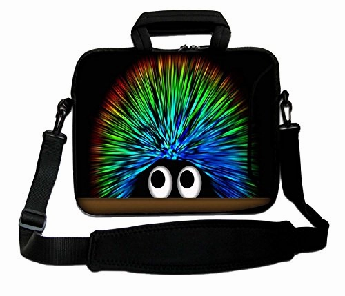 LUXBURG 14" Inches Luxury Design Laptop Notebook Sleeve Soft Case Bag With Handle and Shoulder