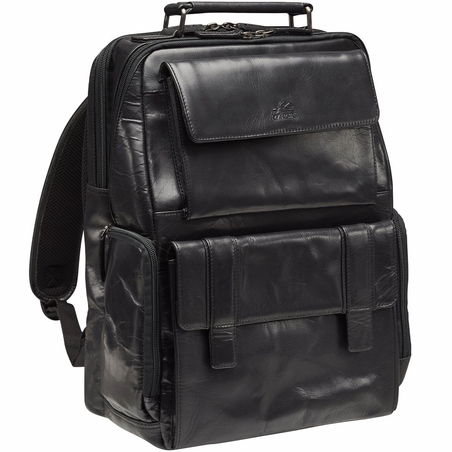 Mancini BUFFALO Backpack with RFID Secure Pocket for 15.6 Laptop