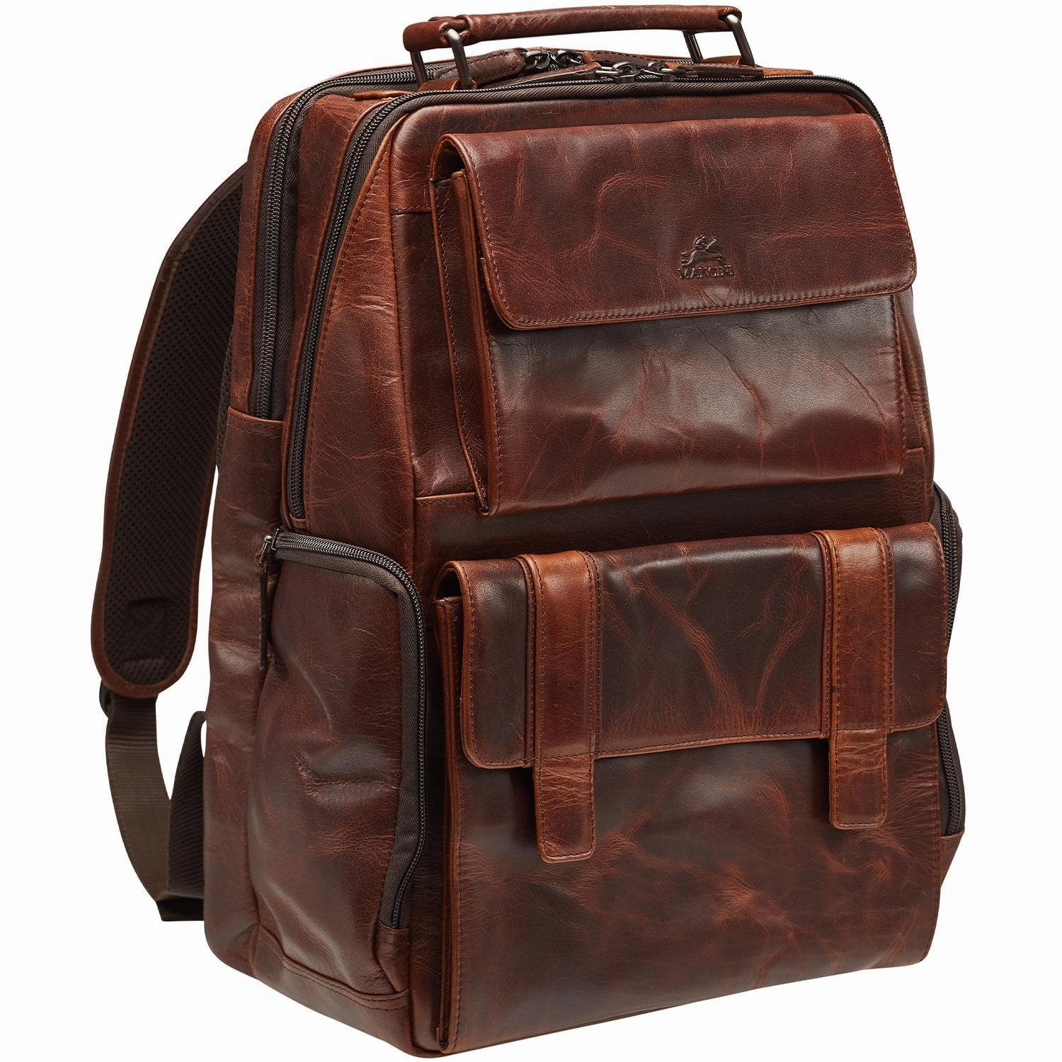 Mancini BUFFALO Backpack with RFID Secure Pocket for 15.6 Laptop