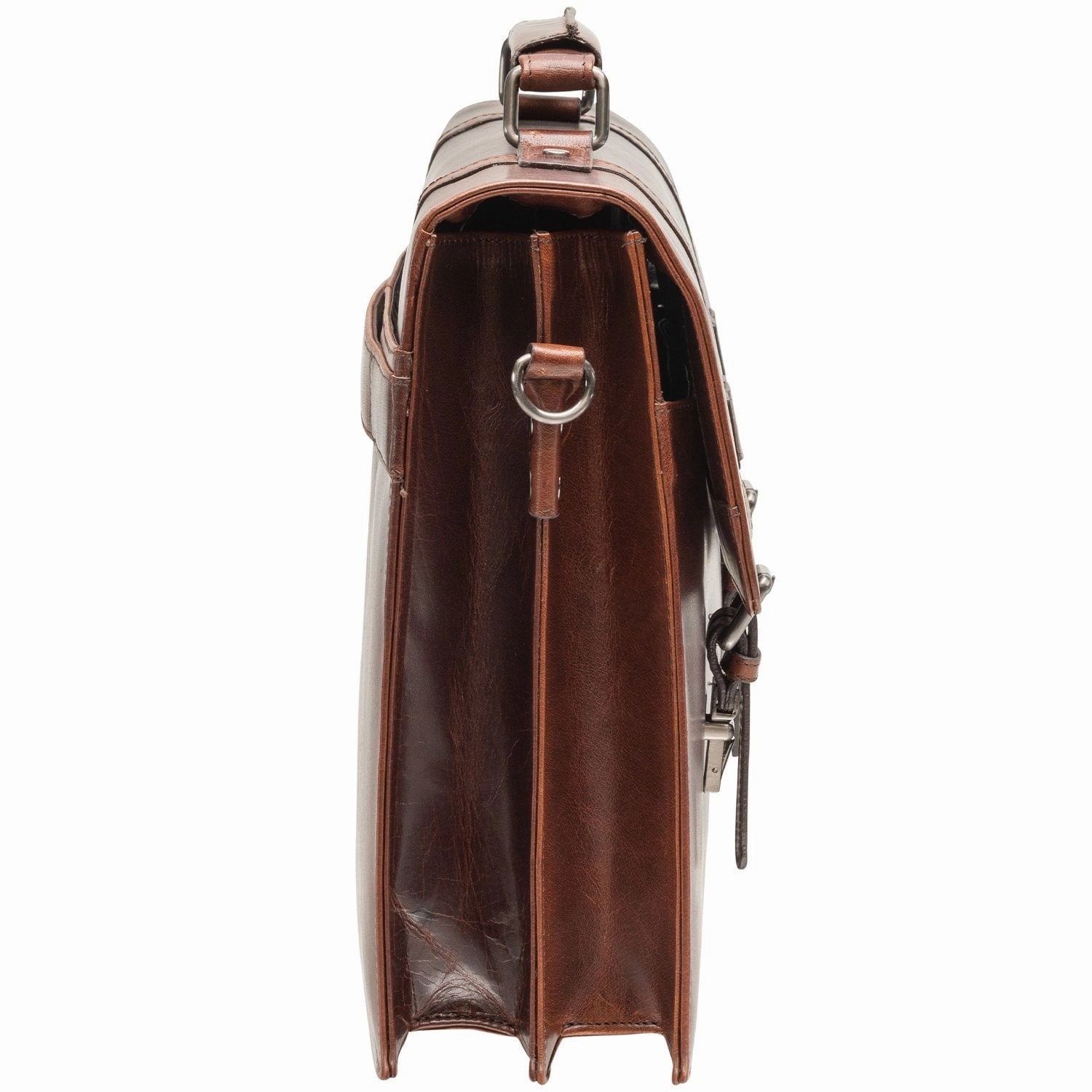 Mancini BUFFALO Double Compartment Briefcase for 15.6 Laptop / Tablet
