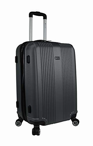 Mancini Leather Goods Santa Barbara 3 Piece Lightweight Hardside Spinner Luggage