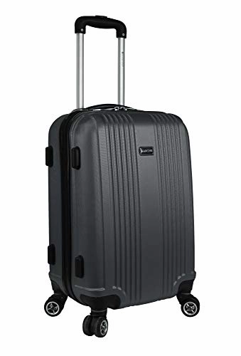 Mancini Leather Goods Santa Barbara 3 Piece Lightweight Hardside Spinner Luggage