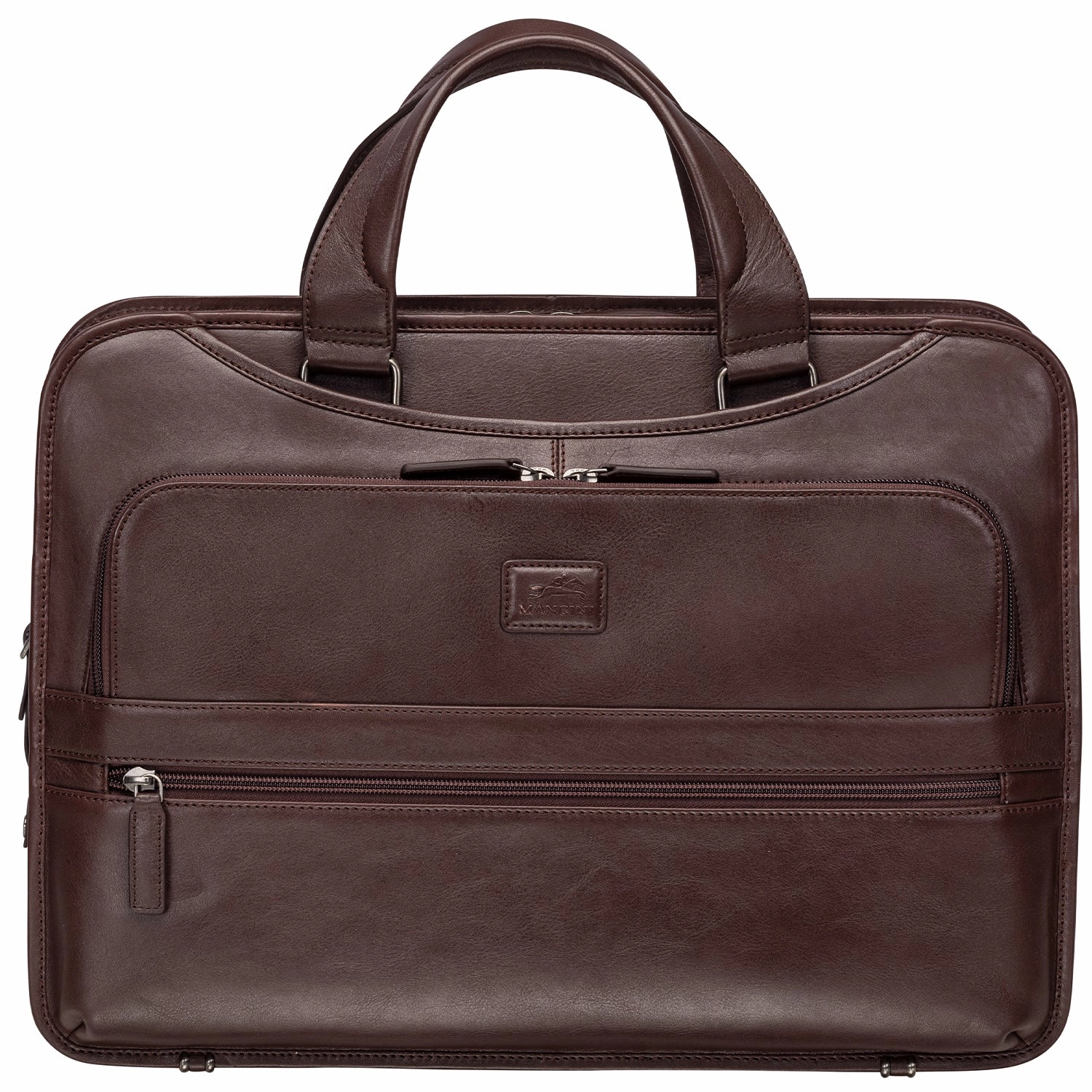 Mancini MILAN Triple Compartment Briefcase for 15.6 Laptop / Tablet