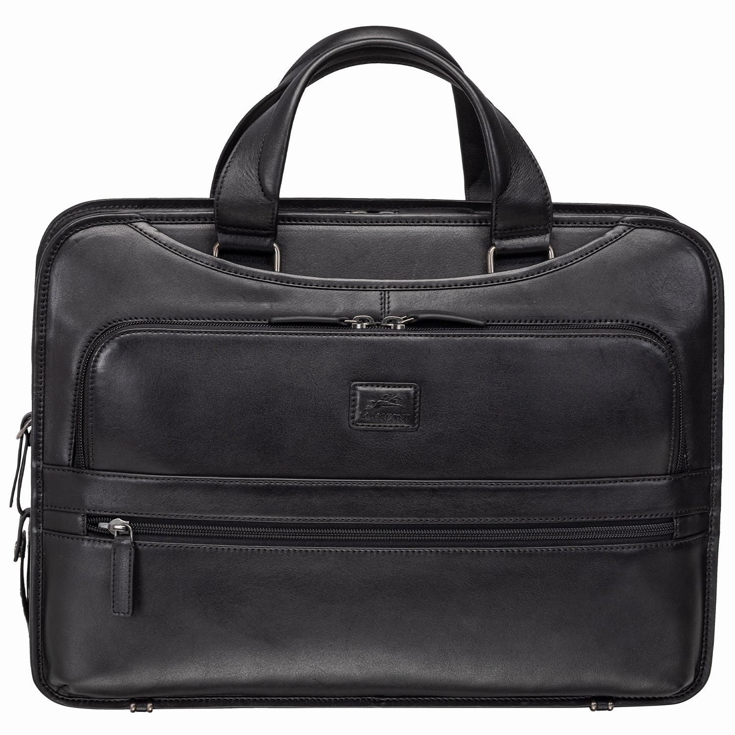 Mancini MILAN Triple Compartment Briefcase for 15.6 Laptop / Tablet