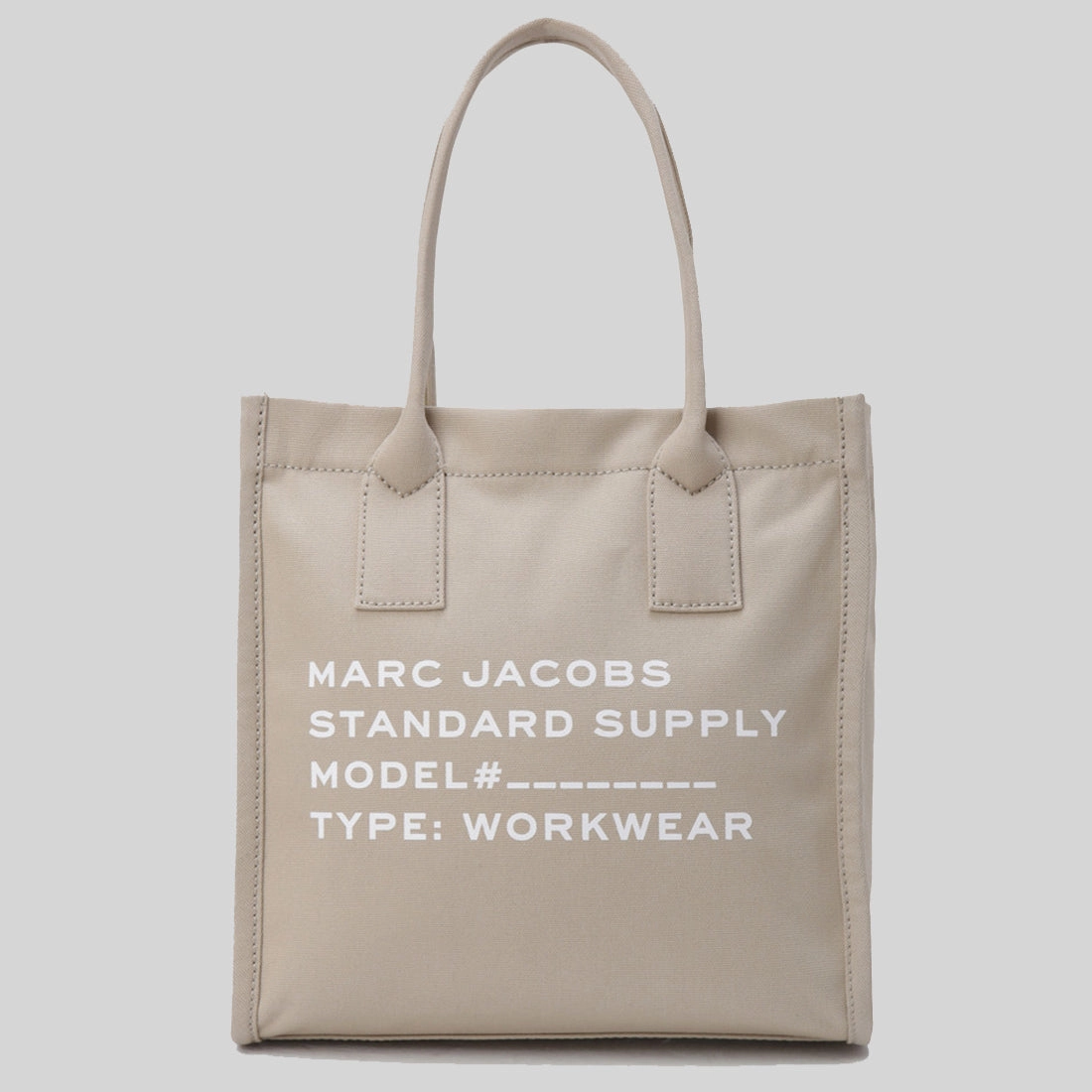MARC JACOBS Canvas Standard Supply Large Tote Beige 4S4HTT001H02