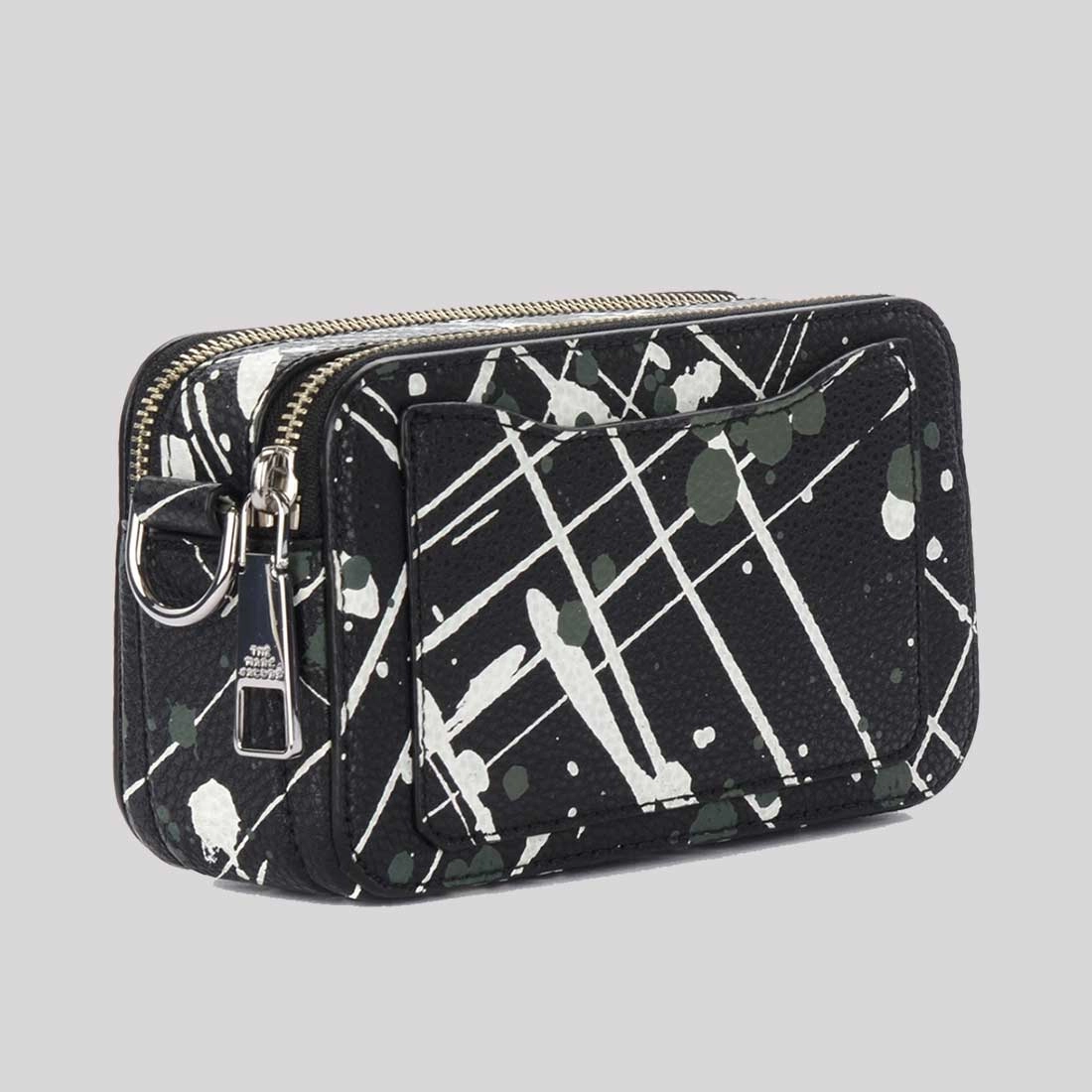 MARC JACOBS The Splatter Snapshot Shoulder Bag Black Multi H153L01SP22