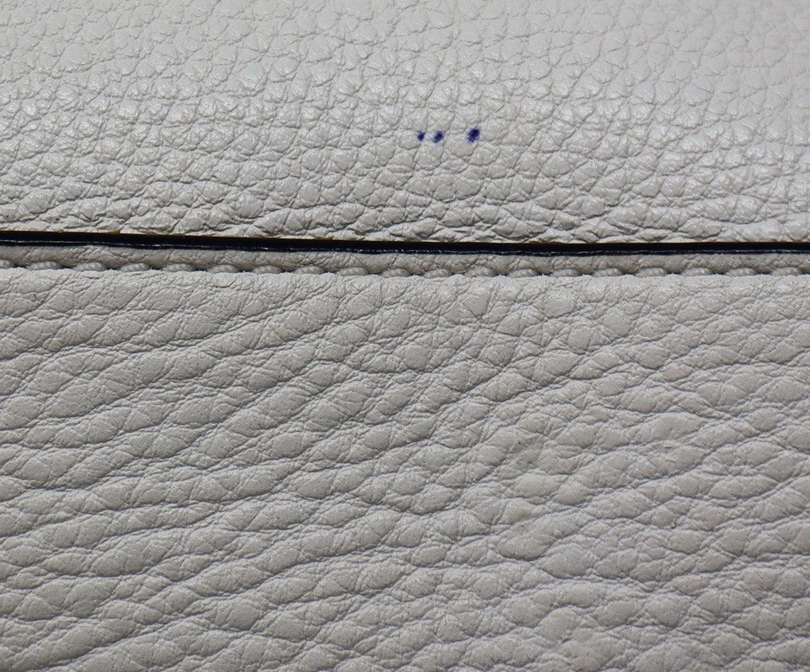 Marc Jacobs White Grained Leather Crossbody