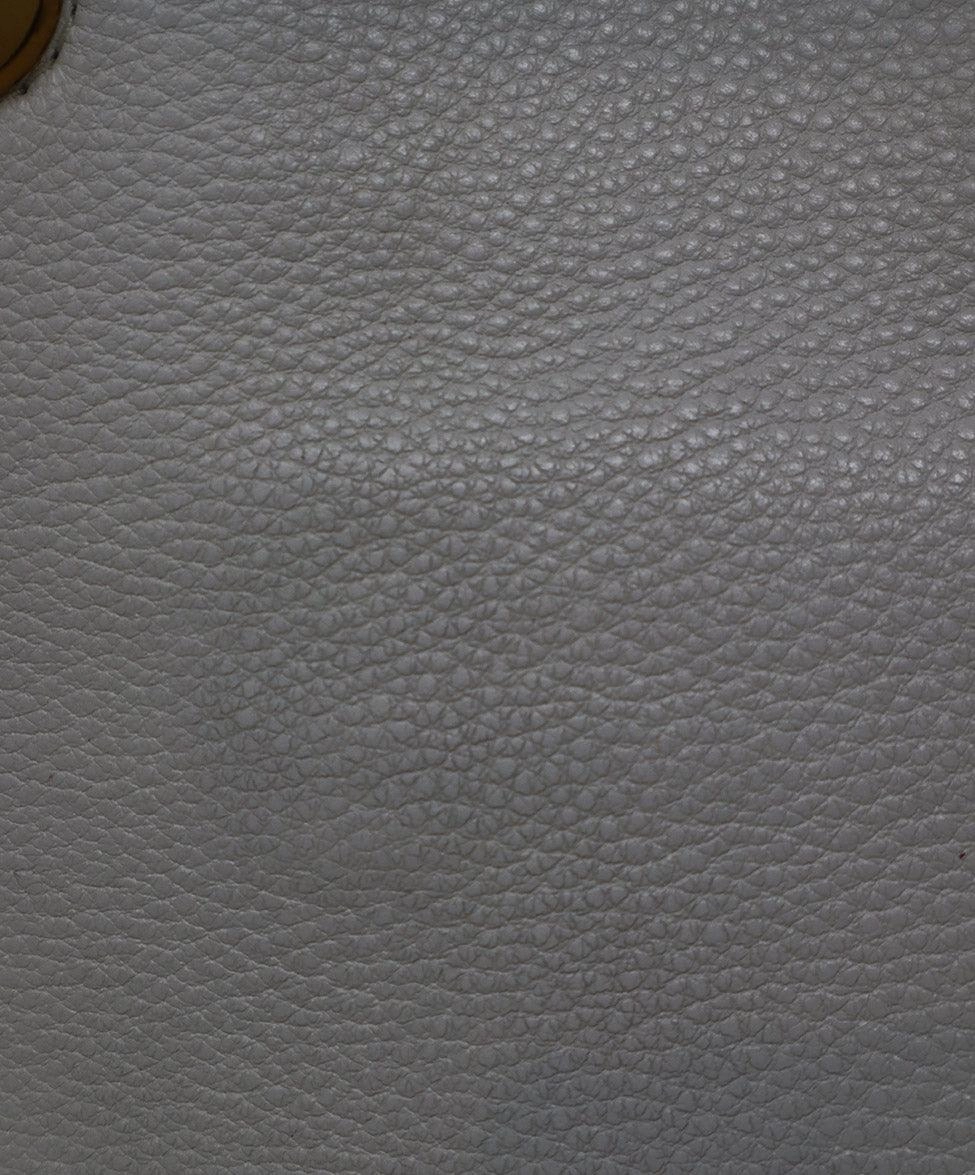 Marc Jacobs White Grained Leather Crossbody