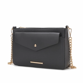 Maribel Vegan Leather Womens 3-in-1 Crossbody Bag