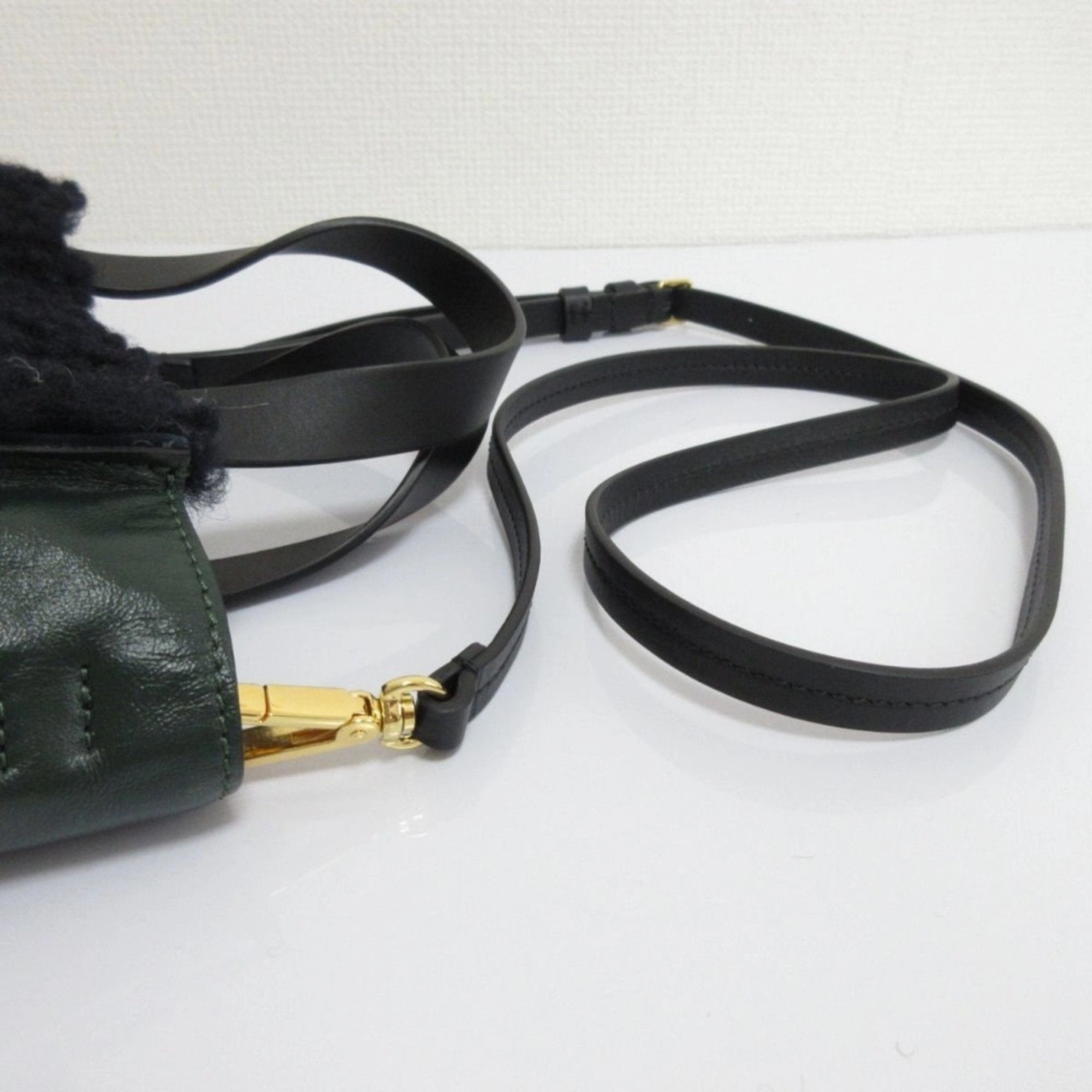 Marni  Leather Handbag Shoulder Bag (Pre-Owned)