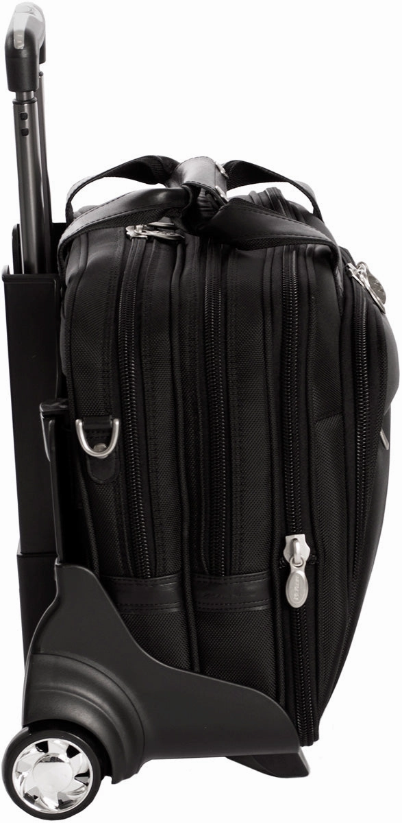 Mcklein R Series Damen Nylon 17In Wheeled Laptop Case