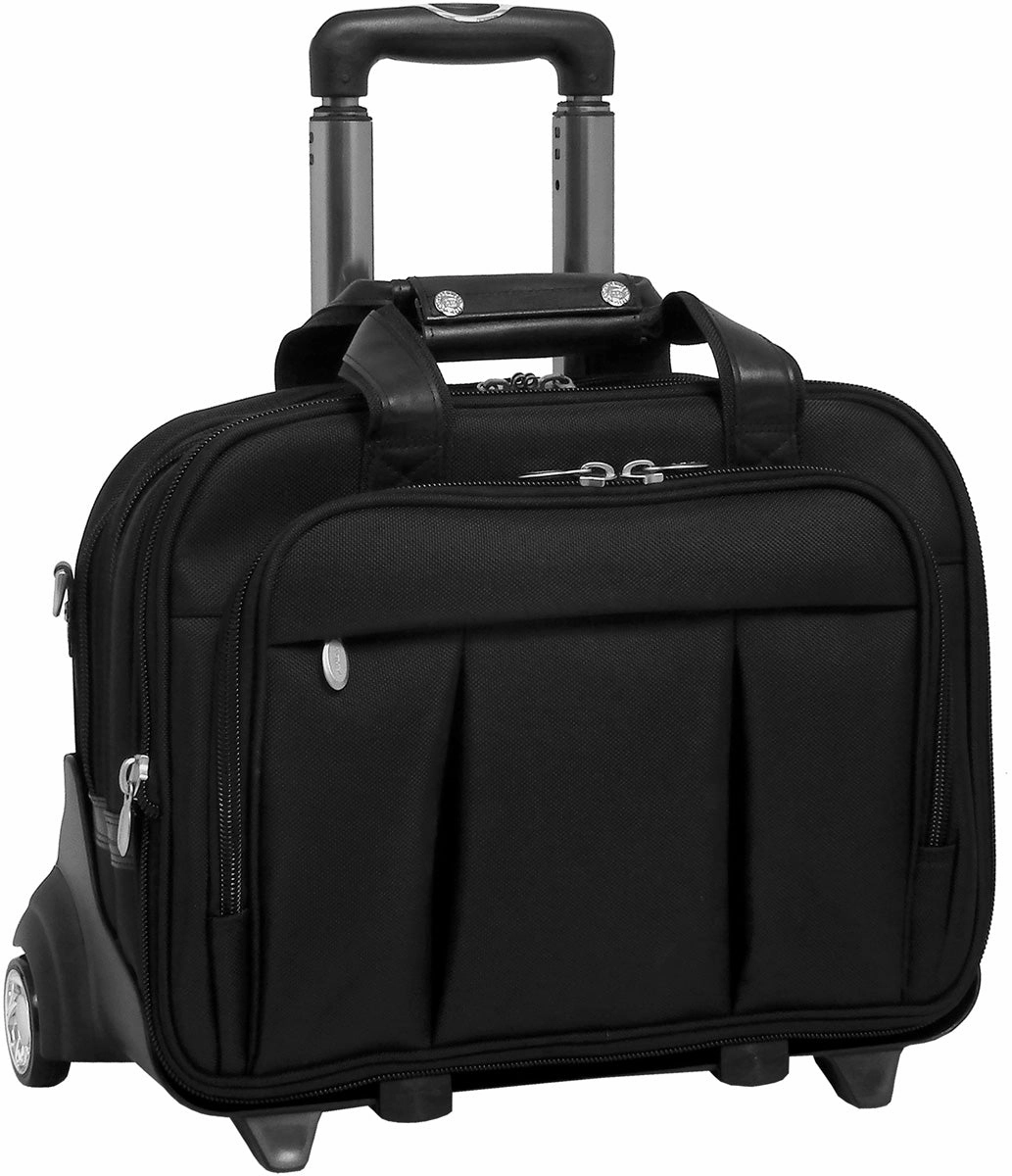 Mcklein R Series Damen Nylon 17In Wheeled Laptop Case