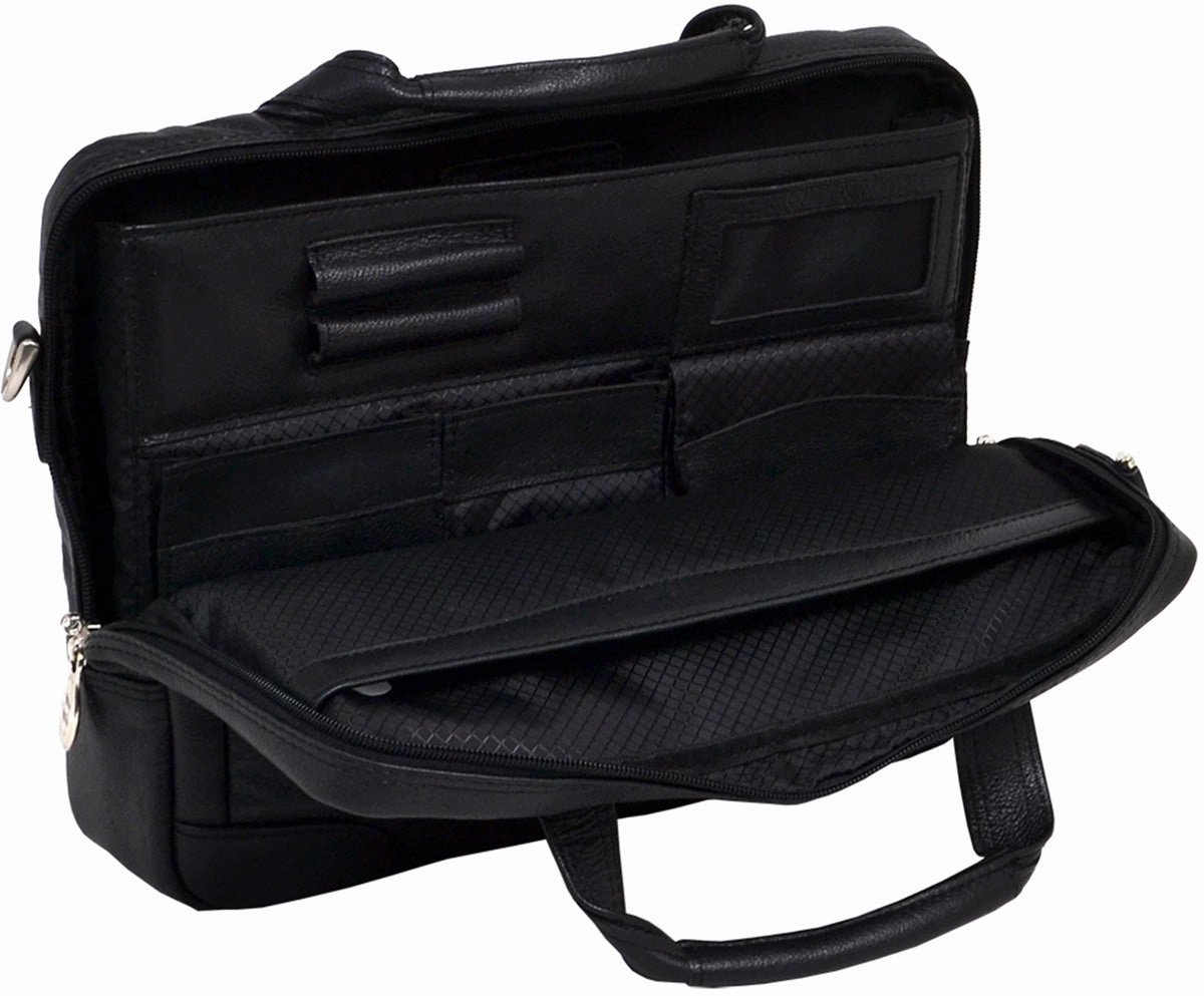 Mcklein S Series Montclare Leather Small Netbook Laptop Case