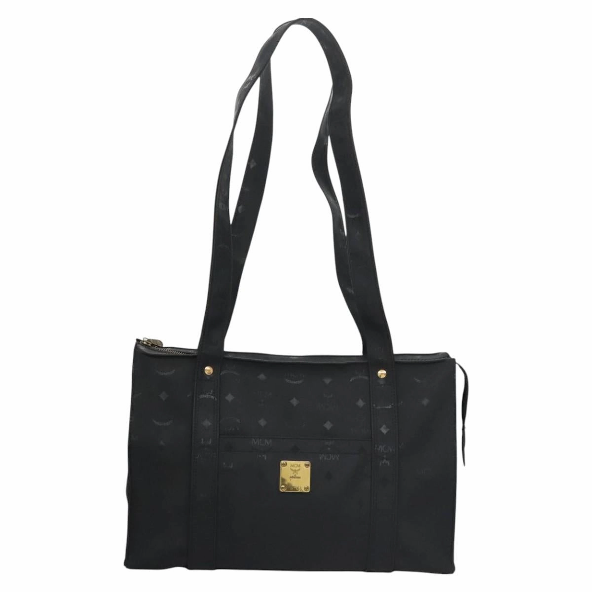 MCM Visetos Canvas Shoulder Bag (Pre-Owned)