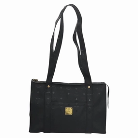 MCM Visetos Canvas Shoulder Bag (Pre-Owned)