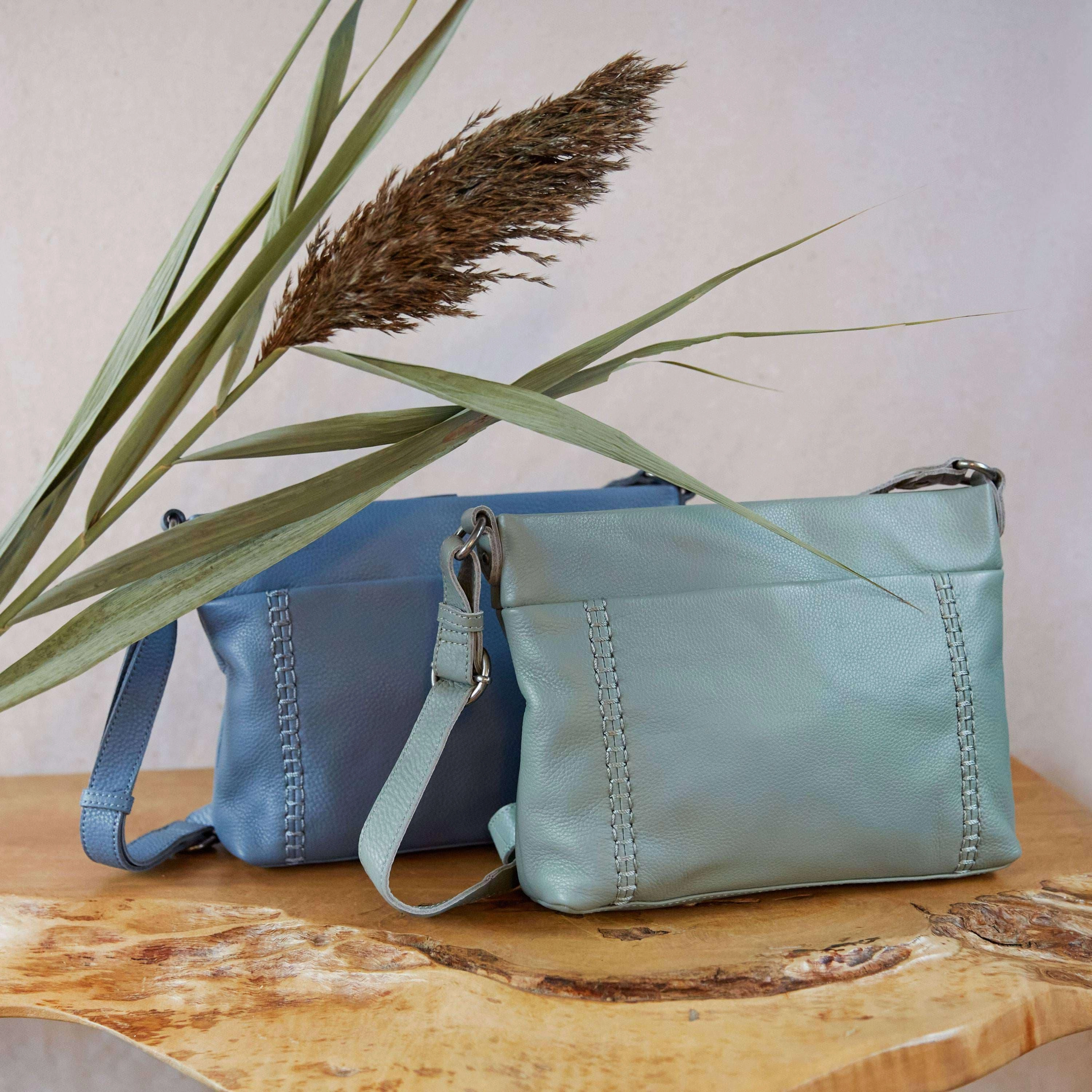 Melrose Crossbody - Leather - Maritime