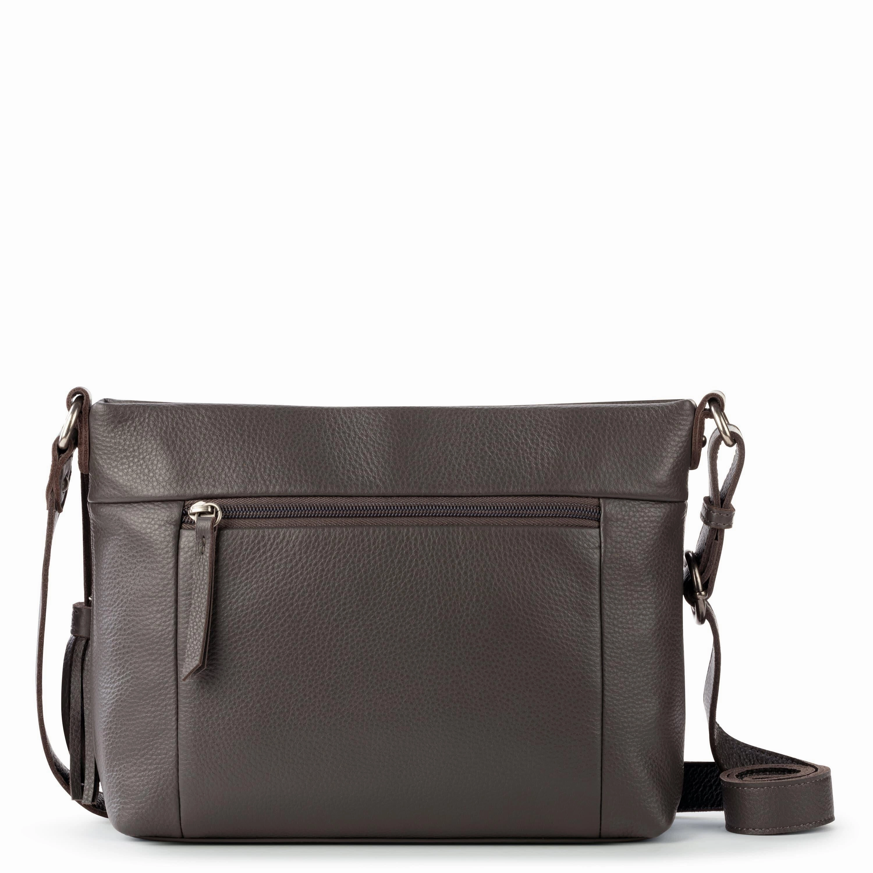 Melrose Crossbody - Leather - Slate