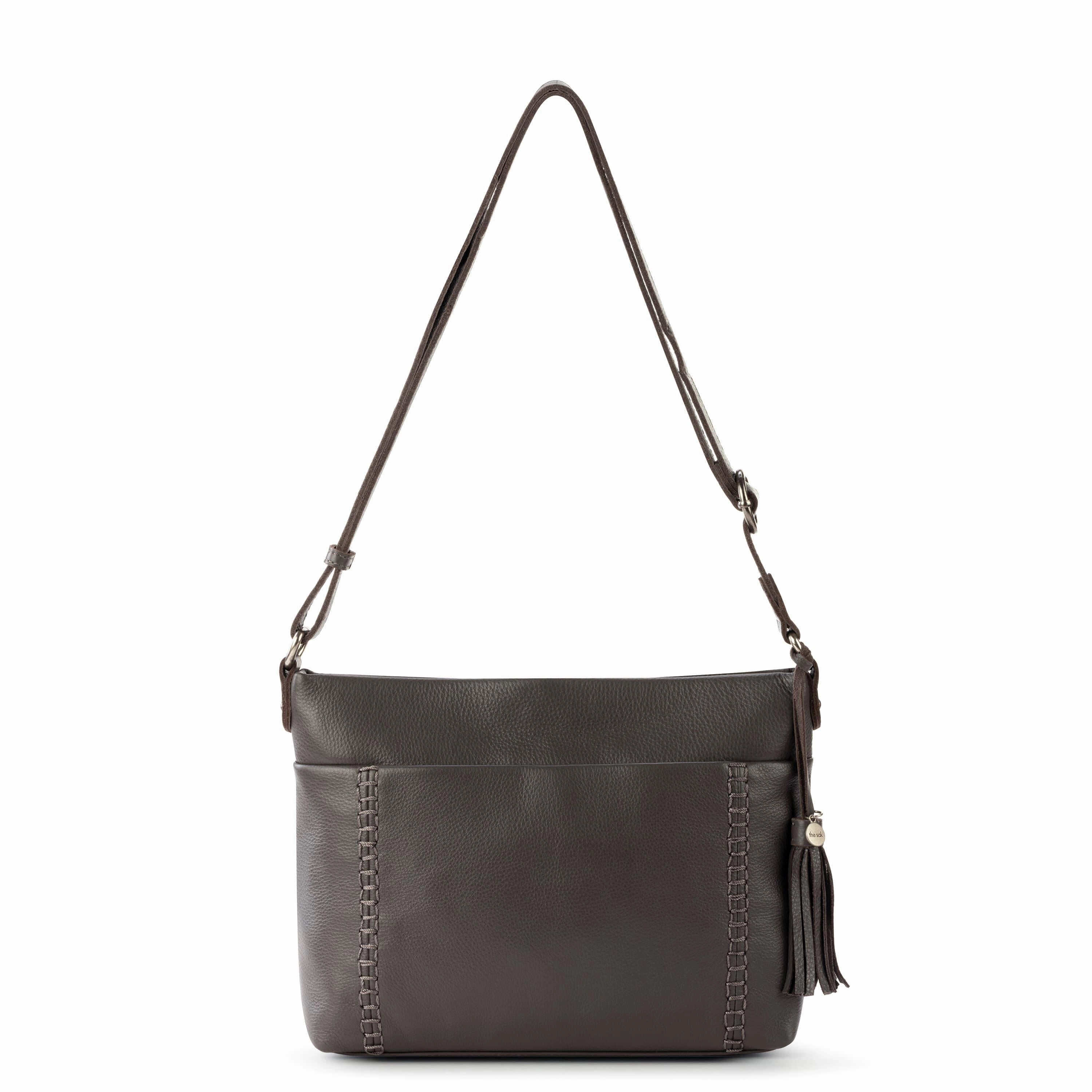 Melrose Crossbody - Leather - Slate