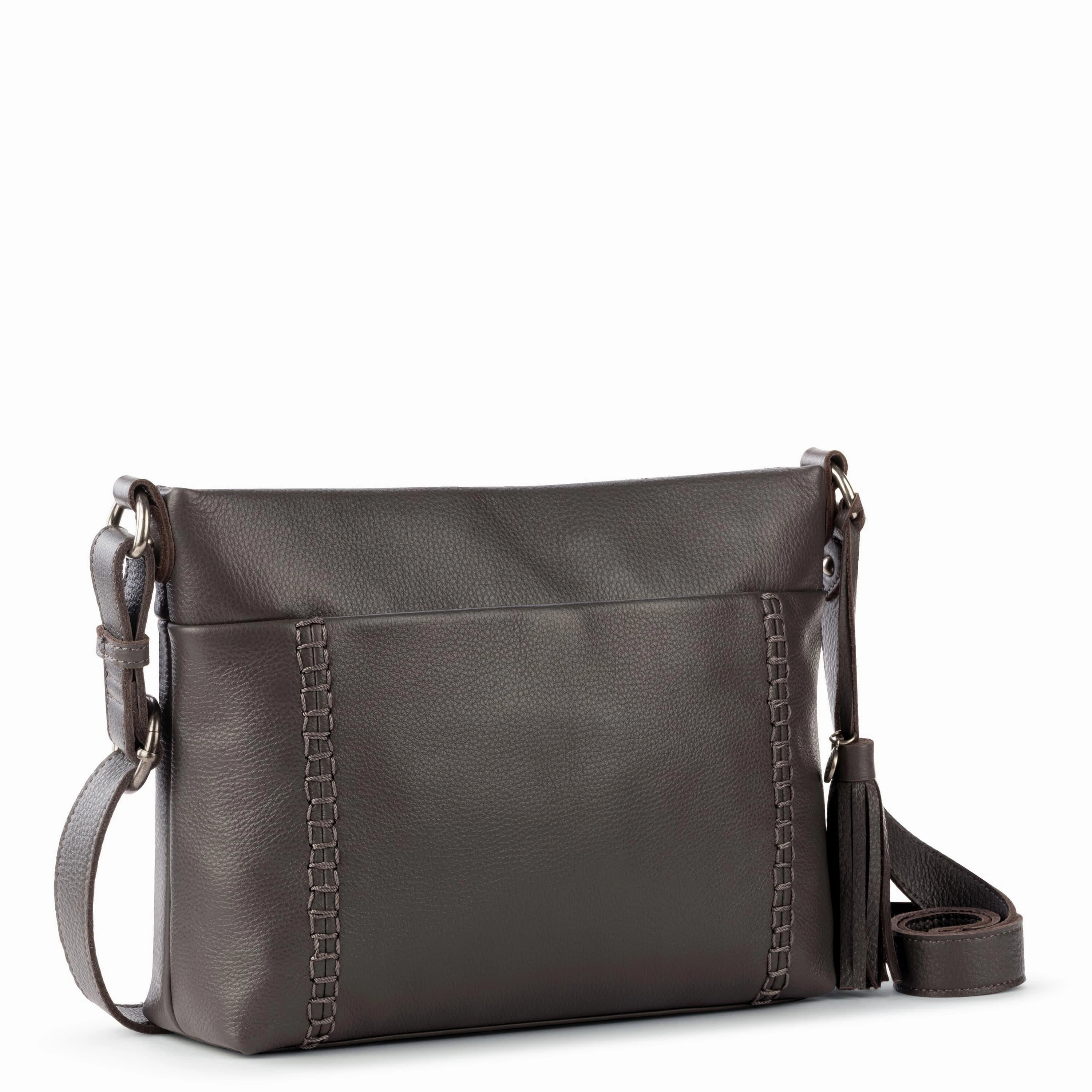 Melrose Crossbody - Leather - Slate