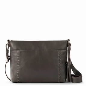 Melrose Crossbody - Leather - Slate