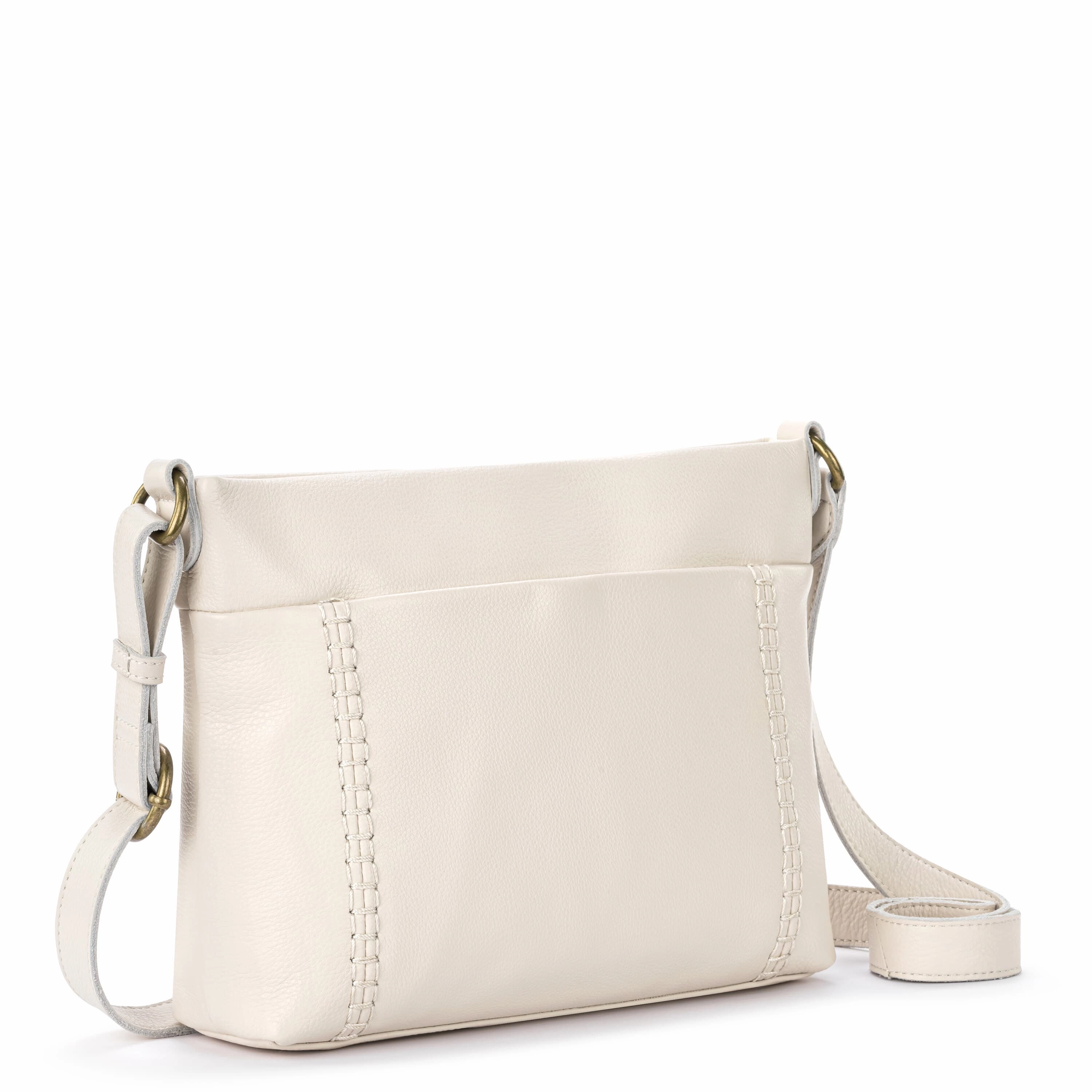 Melrose Crossbody - Leather - Stone