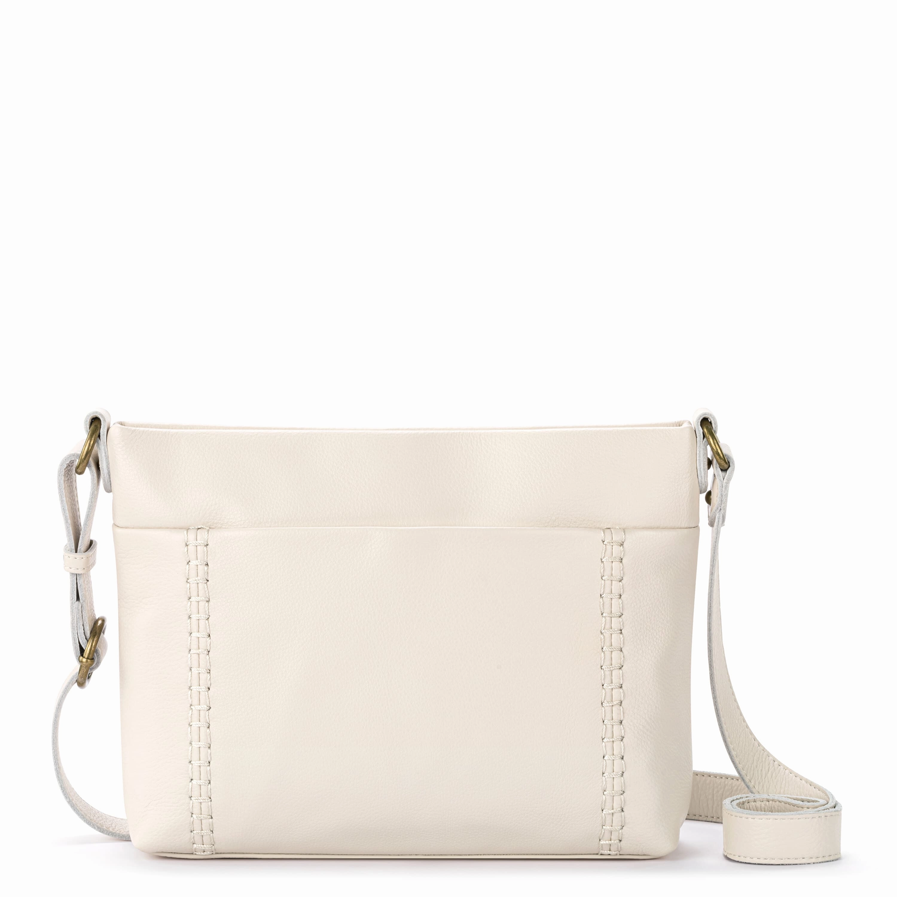 Melrose Crossbody - Leather - Stone
