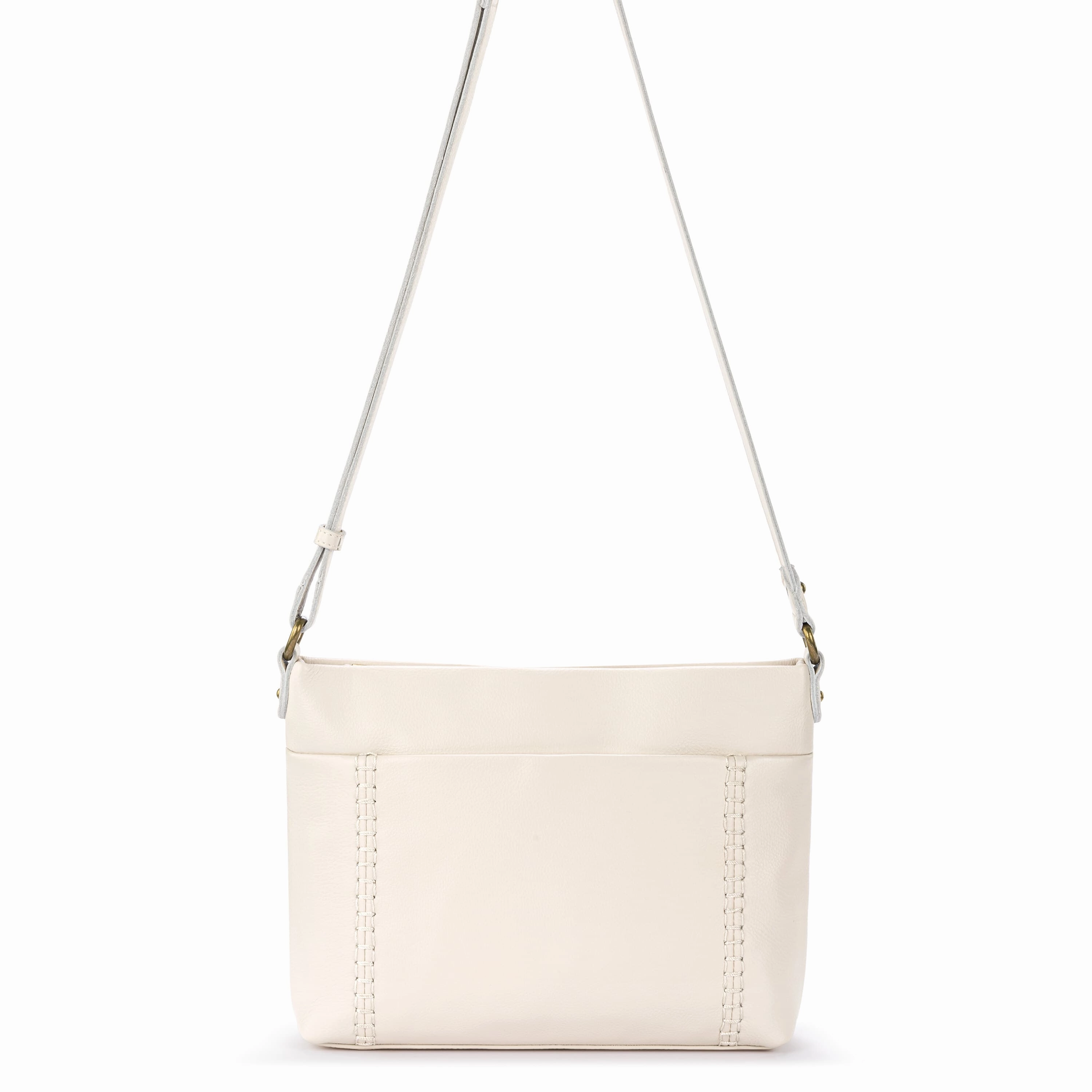 Melrose Crossbody - Leather - Stone