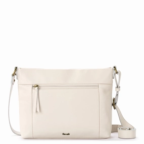 Melrose Crossbody - Leather - Stone