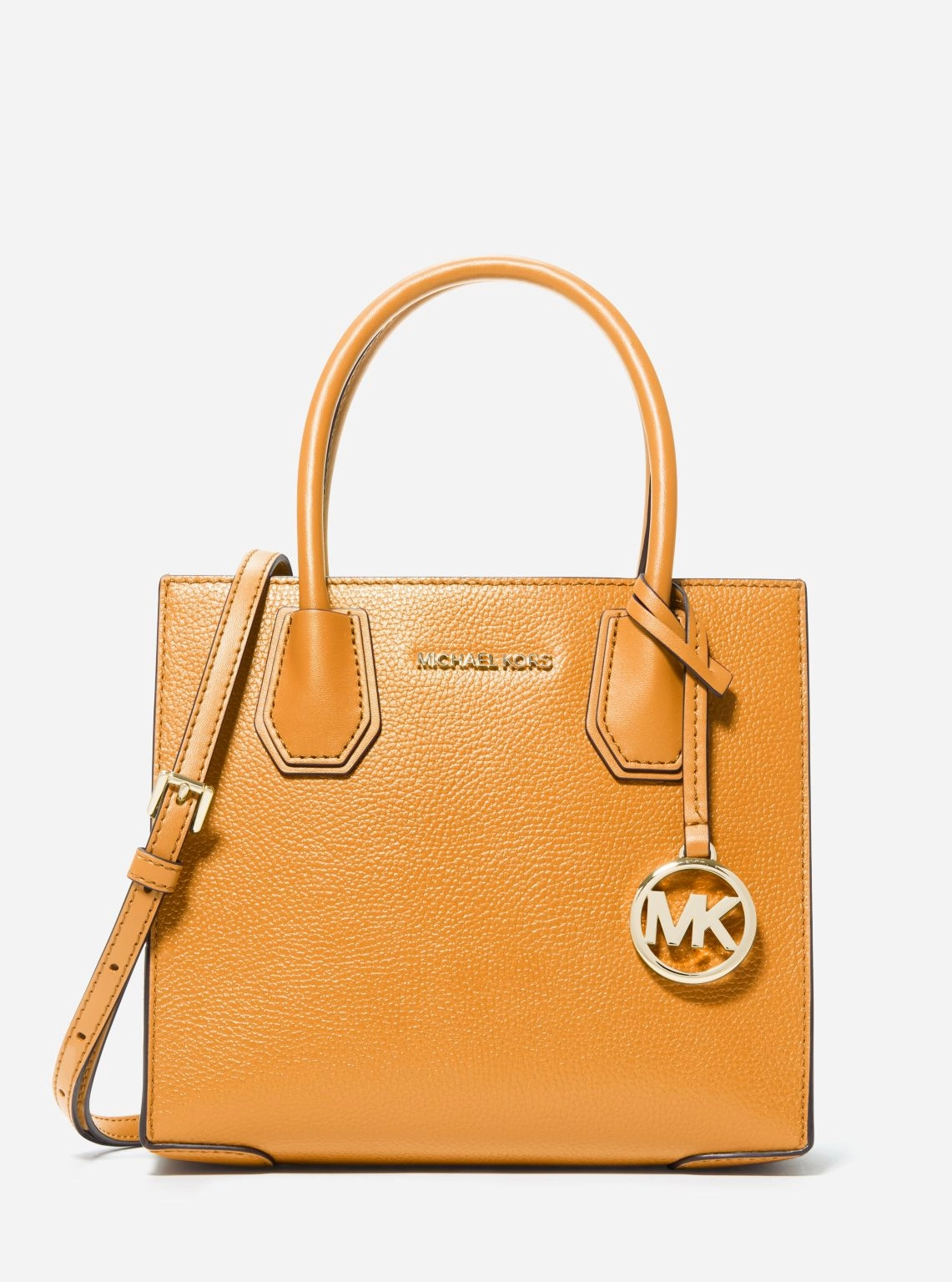 Mercer Medium Pebbled Leather Crossbody Bag