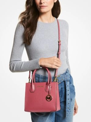Mercer Medium Pebbled Leather Crossbody Bag