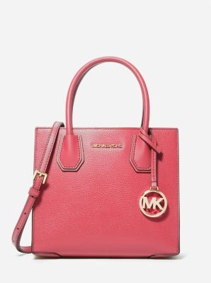 Mercer Medium Pebbled Leather Crossbody Bag