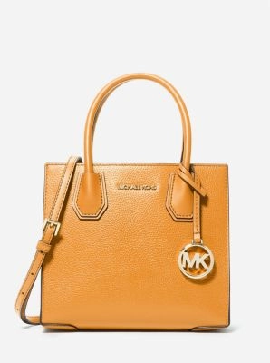 Mercer Medium Pebbled Leather Crossbody Bag