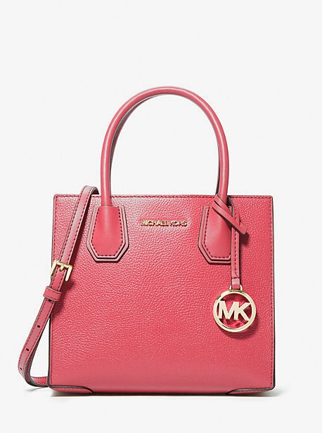 Mercer Medium Pebbled Leather Crossbody Bag