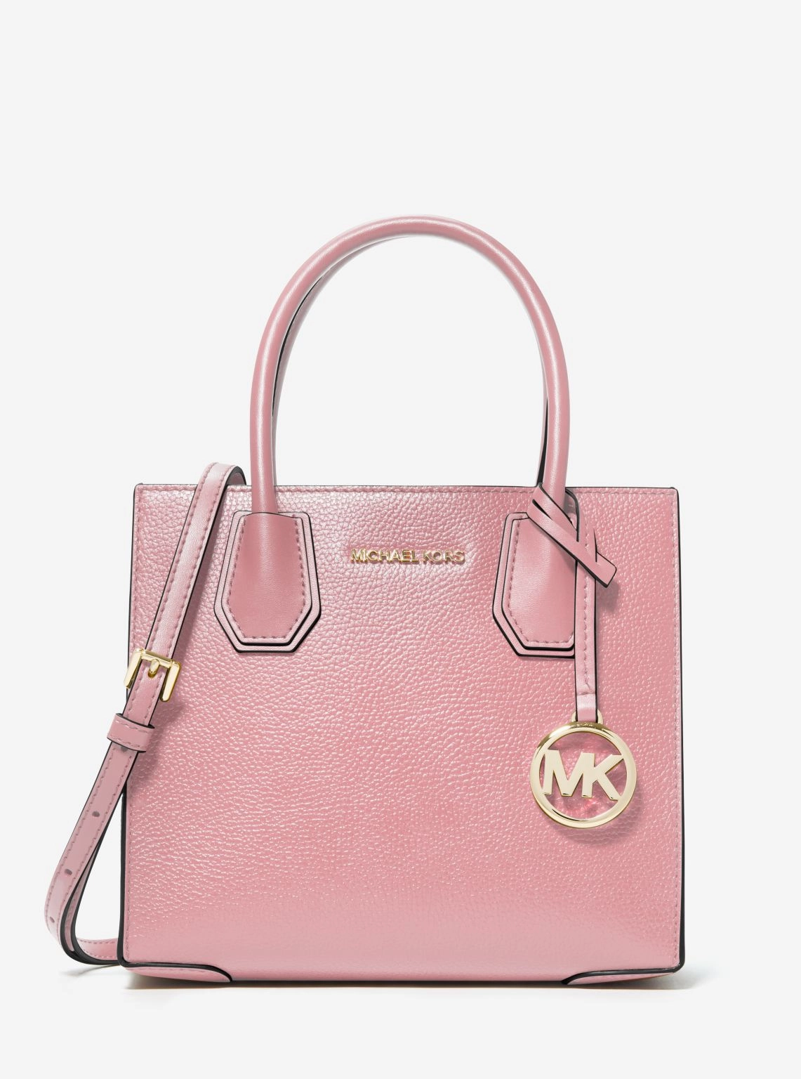 Mercer Medium Pebbled Leather Crossbody Bag