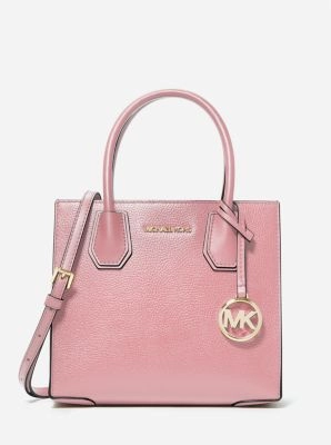 Mercer Medium Pebbled Leather Crossbody Bag