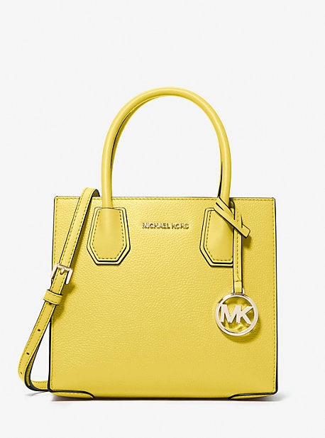 Mercer Medium Pebbled Leather Crossbody Bag
