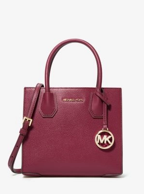 Mercer Medium Pebbled Leather Crossbody Bag