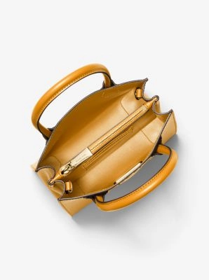 Mercer Medium Pebbled Leather Crossbody Bag