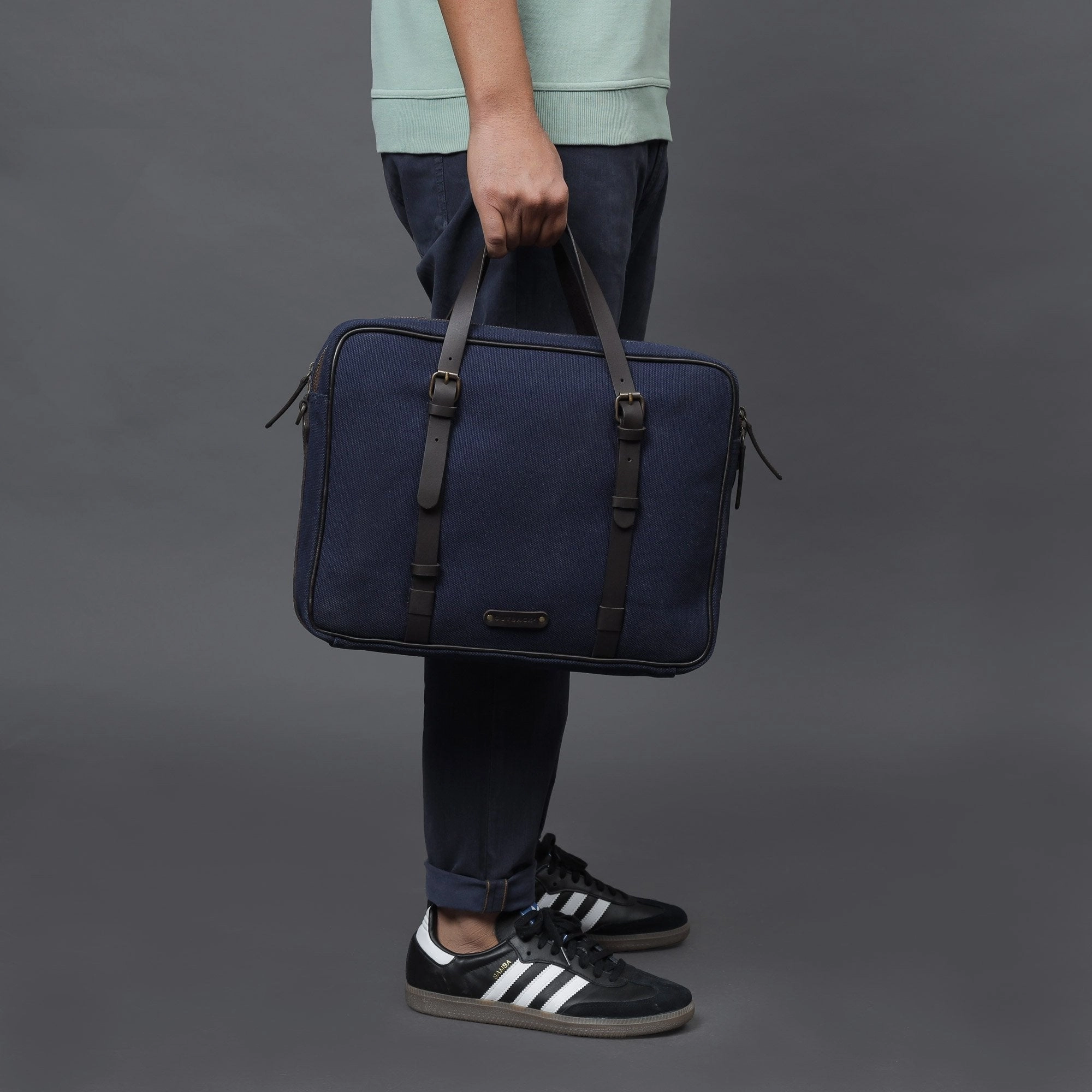 Miami Canvas Briefcase