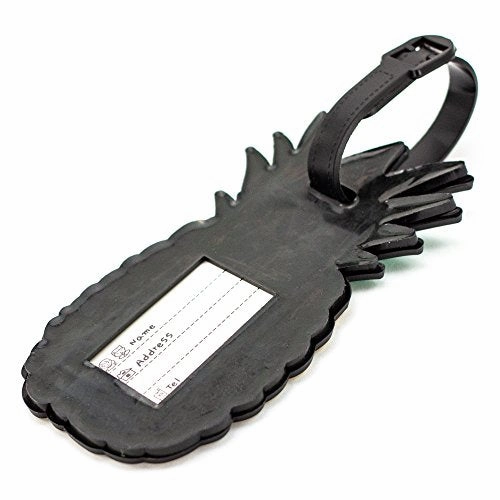 Miami CarryOn Novelty Collection Luggage ID Tags (2-Piece) (Pineapple)