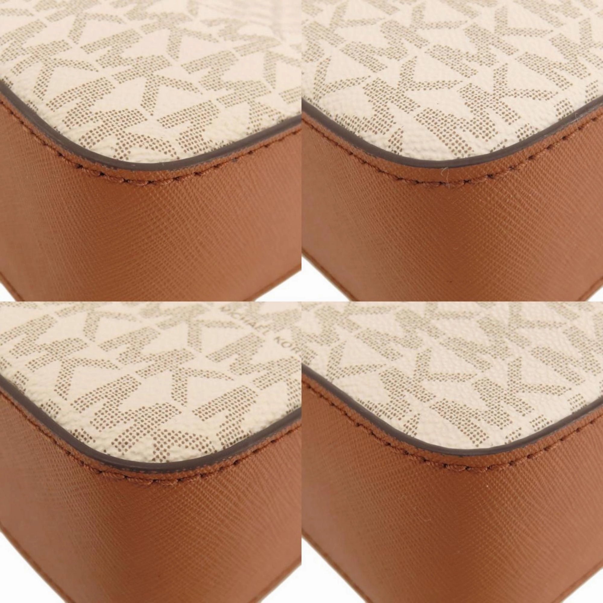 Michael Kors Jet Set Canvas Shoulder Bag (Pre-Owned)