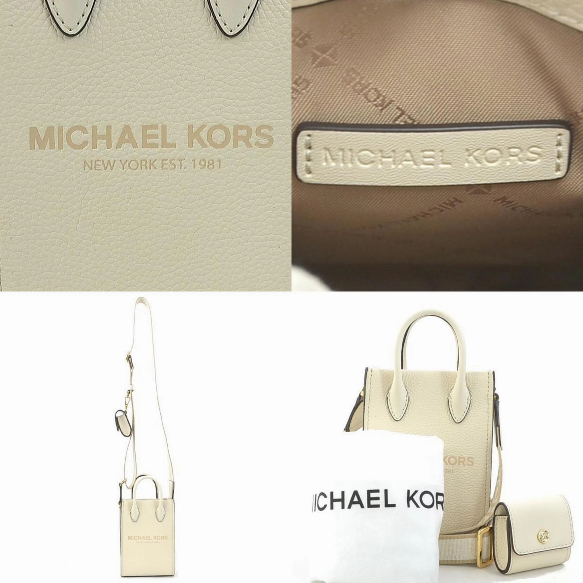 Michael Kors Leather Shoulder Bag (Pre-Owned)