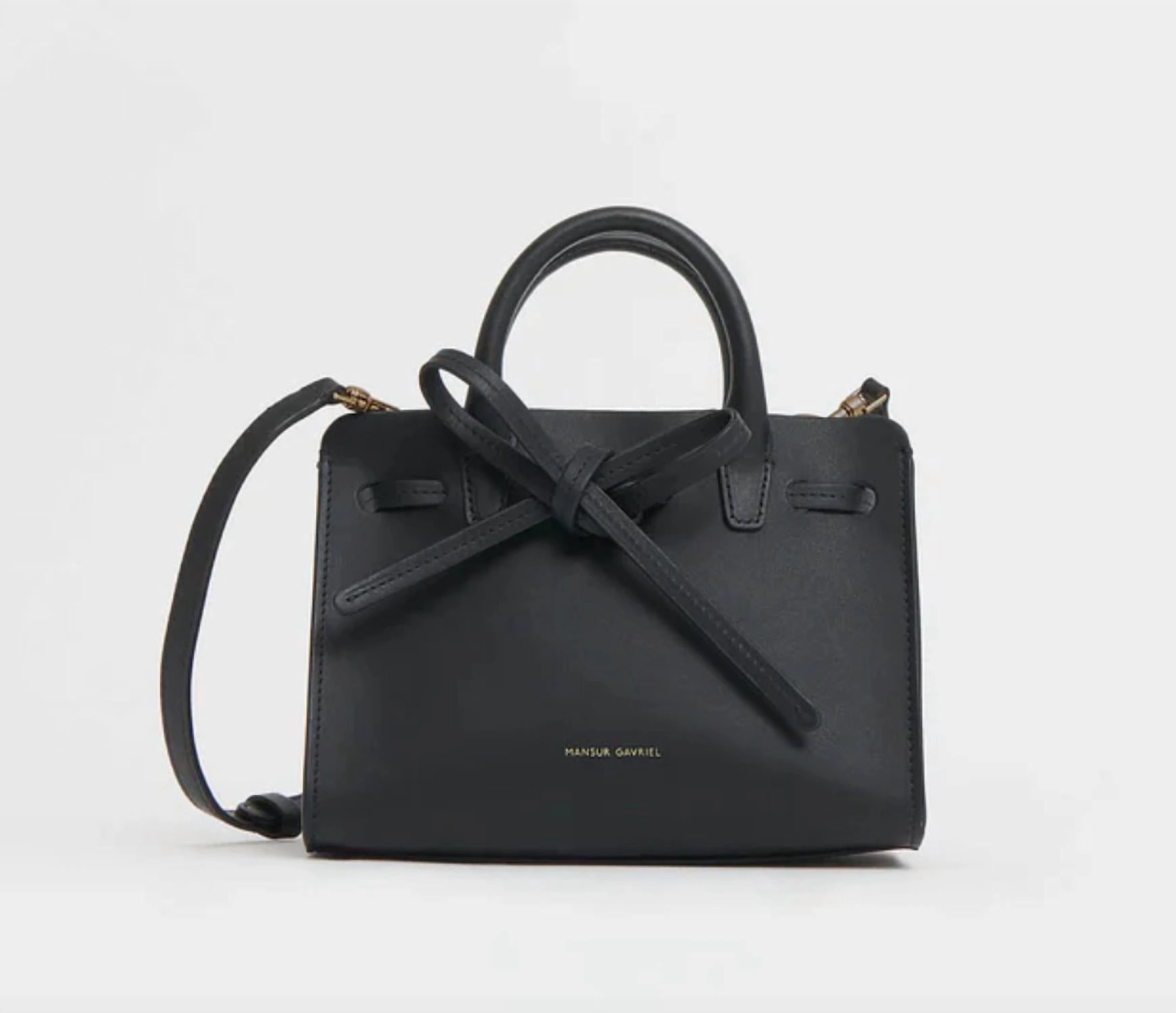 Mini Mini Sunbag In Black