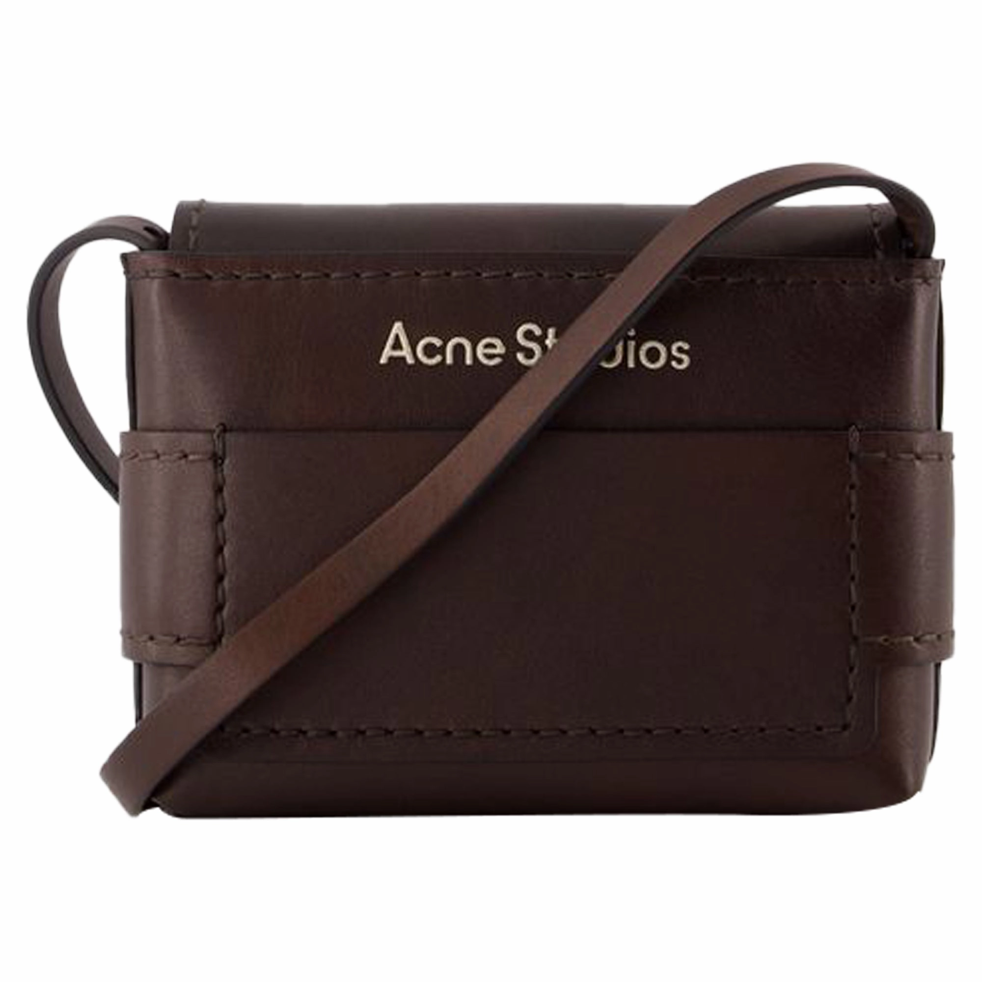 Mini Musubi Bag - Acne Studios - Leather - Brown